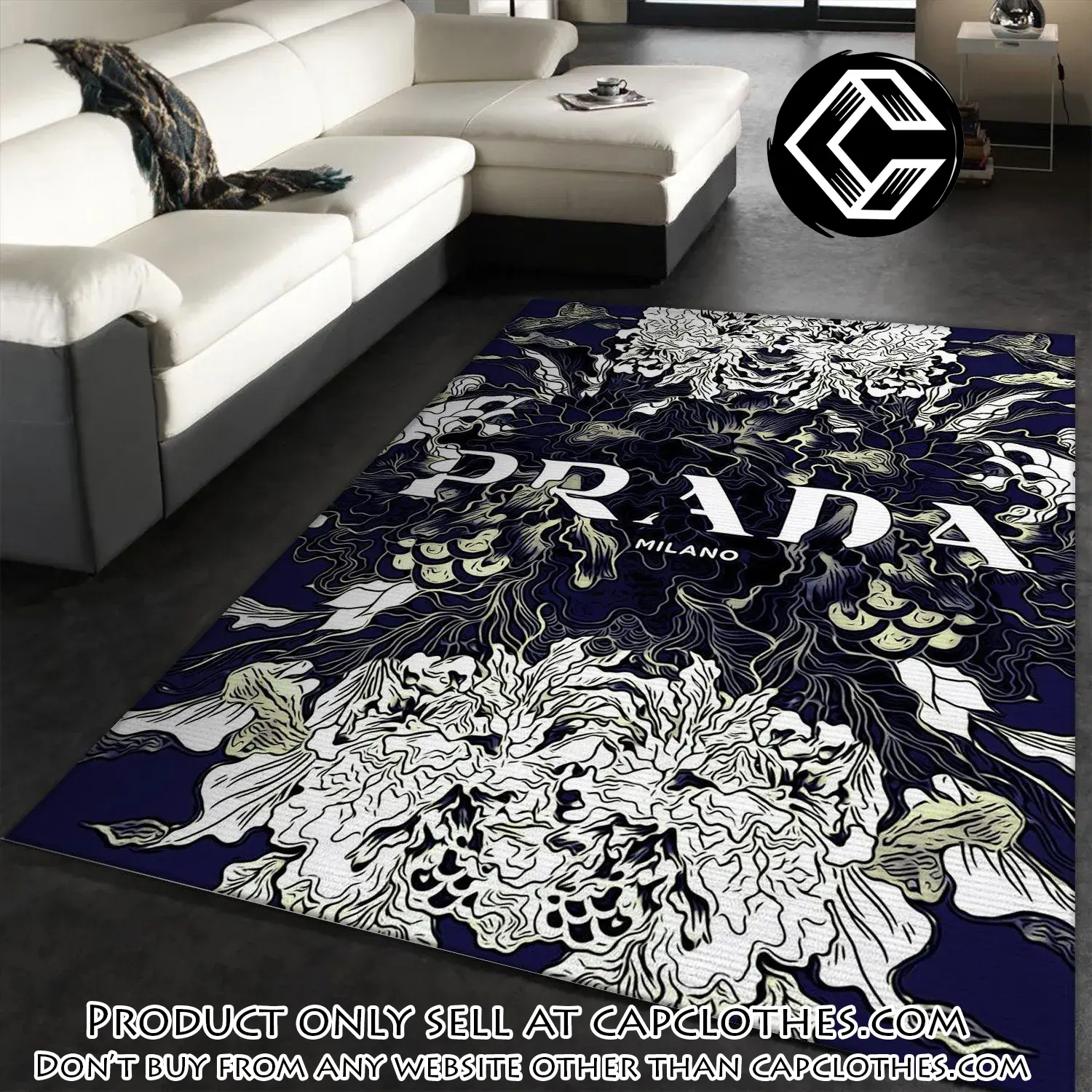 Prada area rug living room rug floor decor home decor cc5404368